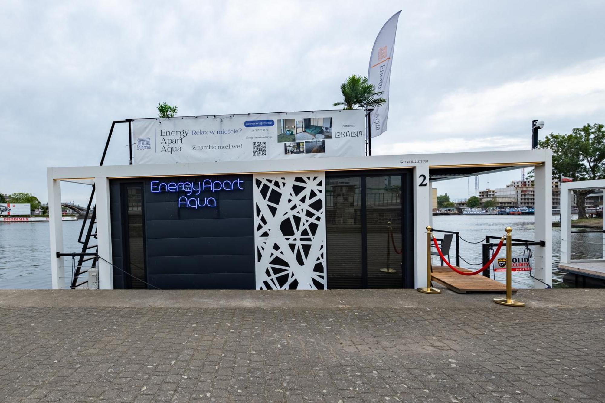 Houseboat Energyapart Szczecin Bagian luar foto