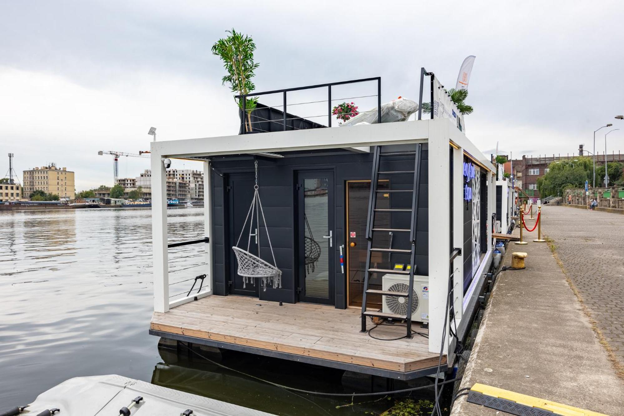 Houseboat Energyapart Szczecin Bagian luar foto