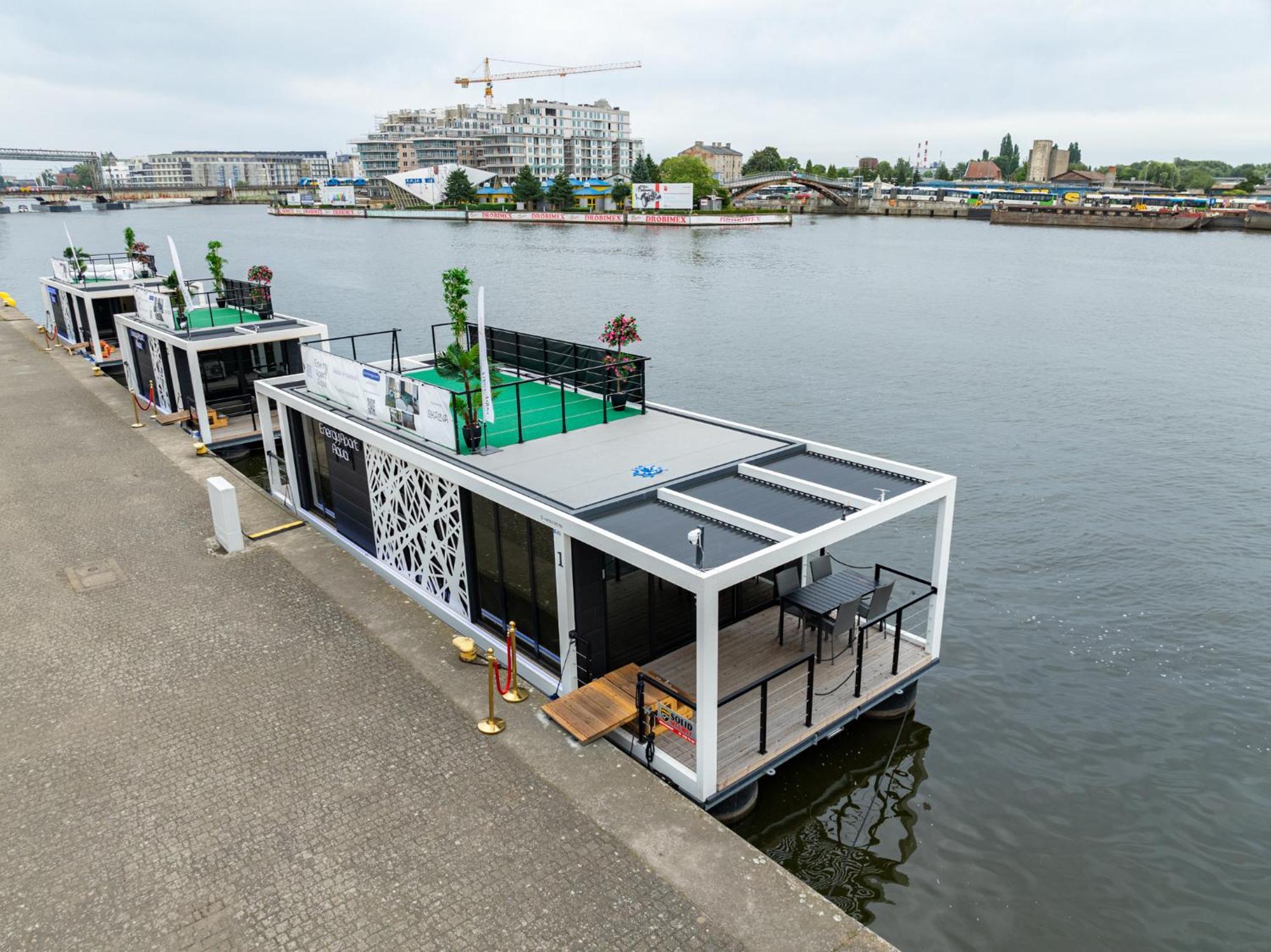 Houseboat Energyapart Szczecin Bagian luar foto