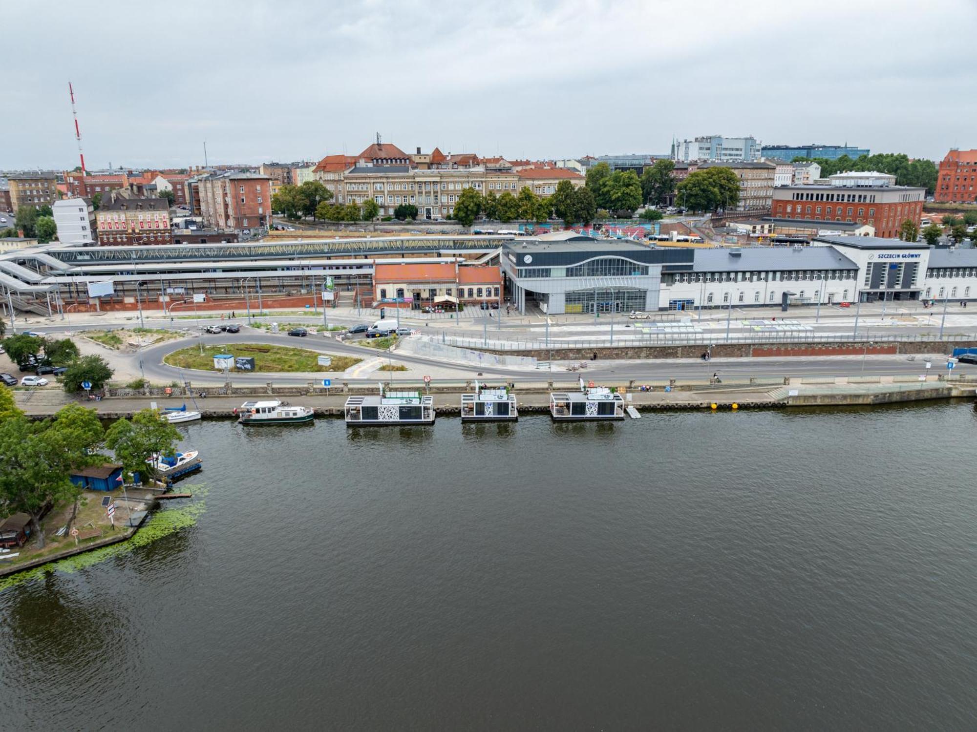 Houseboat Energyapart Szczecin Bagian luar foto