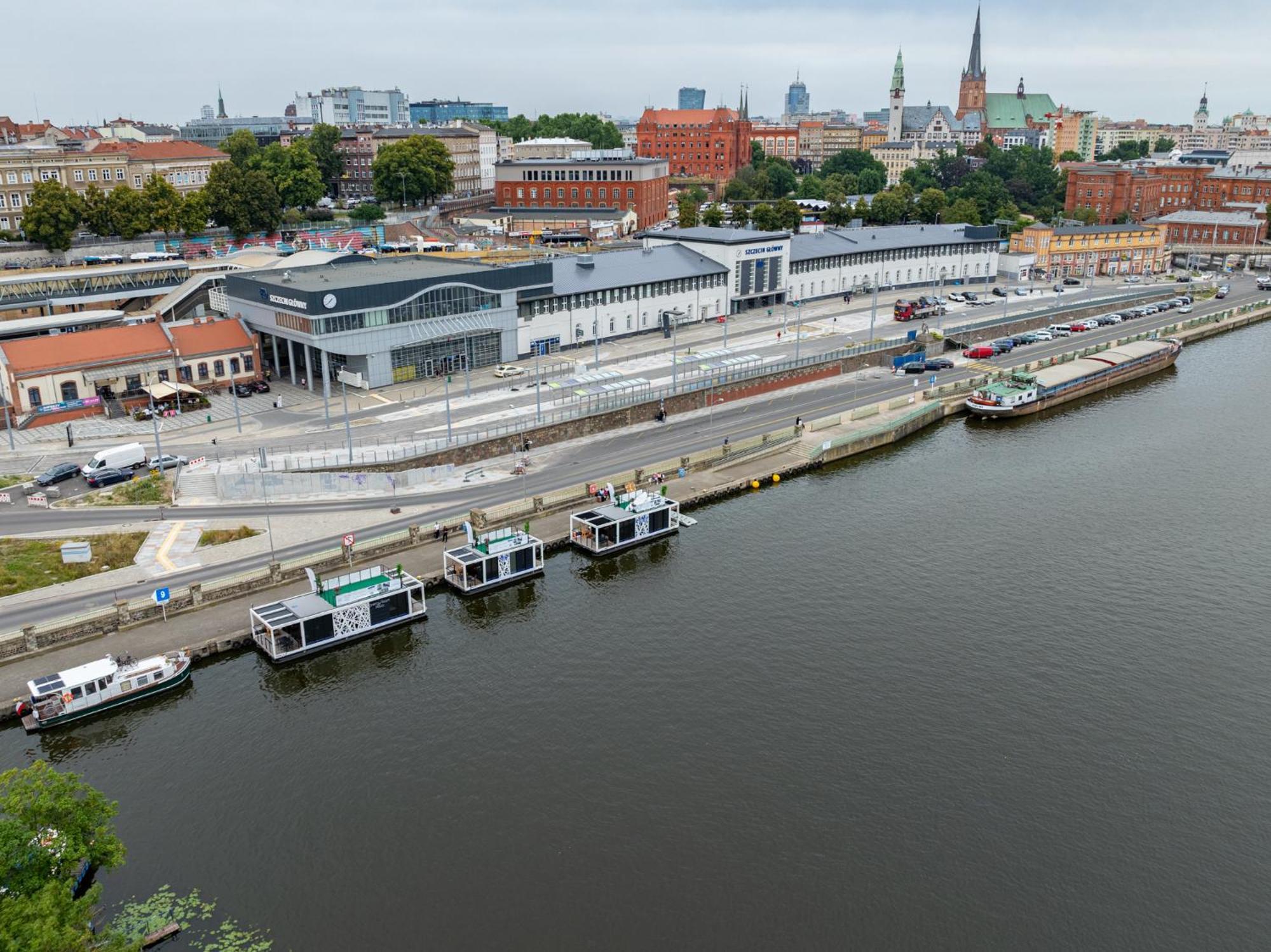 Houseboat Energyapart Szczecin Bagian luar foto