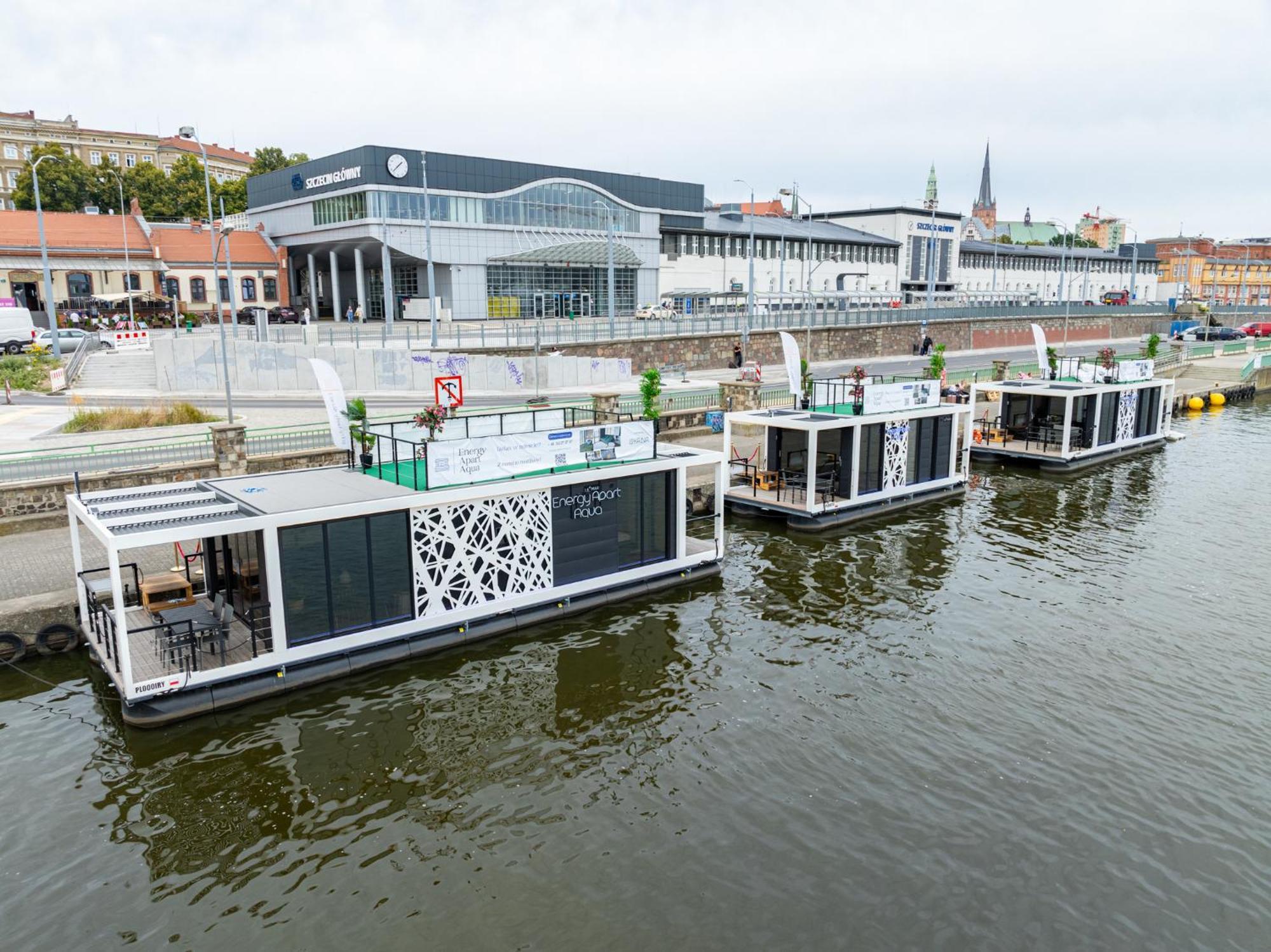 Houseboat Energyapart Szczecin Bagian luar foto