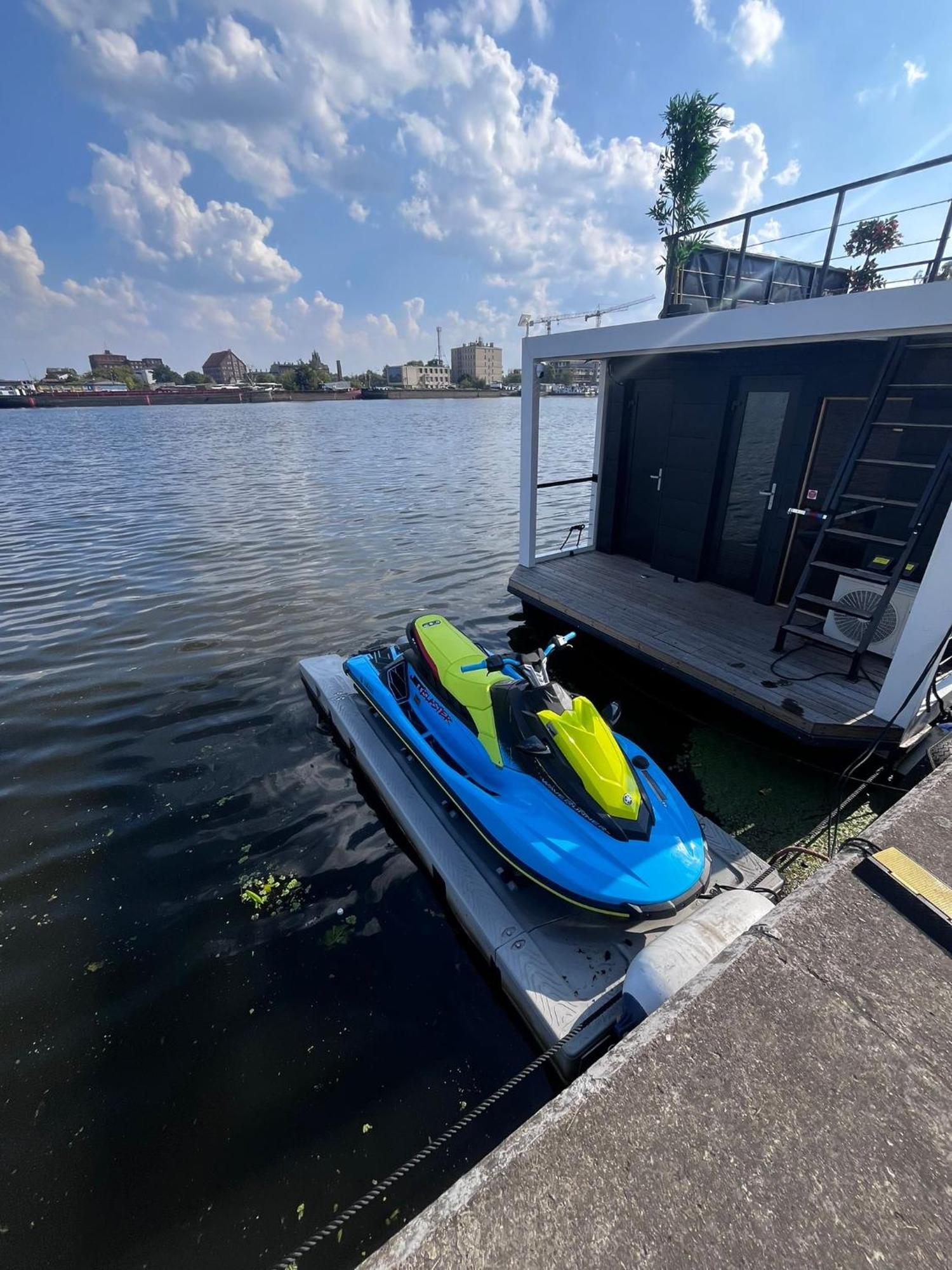 Houseboat Energyapart Szczecin Bagian luar foto